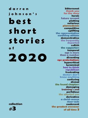 cover image of Darren Johnson's Best Short Stories of 2020